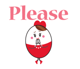Mr.Egg & Ms.Tamako sticker #1561684
