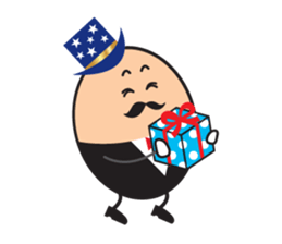 Mr.Egg & Ms.Tamako sticker #1561689