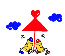 Various crayons. sticker #1561736