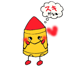 Various crayons. sticker #1561742