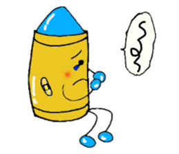 Various crayons. sticker #1561755