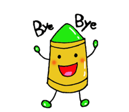 Various crayons. sticker #1561759