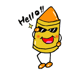 Various crayons. sticker #1561762