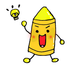 Various crayons. sticker #1561769