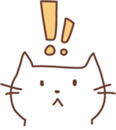 Curly Tailed Cat sticker #1561906