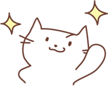 Curly Tailed Cat sticker #1561908