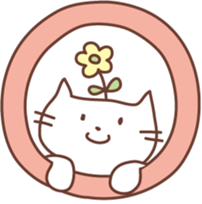 Curly Tailed Cat sticker #1561910