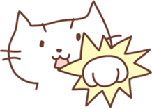 Curly Tailed Cat sticker #1561927