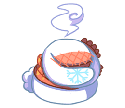 The winter rabbit sticker #1562497