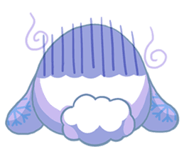 The winter rabbit sticker #1562499