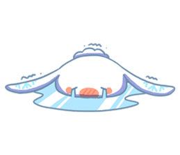 The winter rabbit sticker #1562503