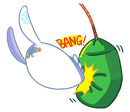 The winter rabbit sticker #1562506