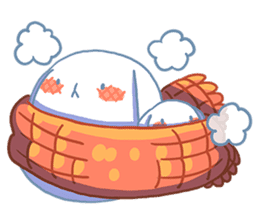 The winter rabbit sticker #1562508