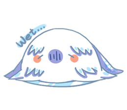 The winter rabbit sticker #1562510