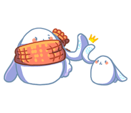 The winter rabbit sticker #1562511