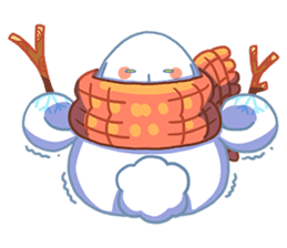 The winter rabbit sticker #1562513