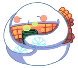 The winter rabbit sticker #1562514