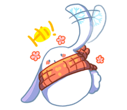 The winter rabbit sticker #1562517