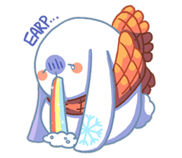The winter rabbit sticker #1562520