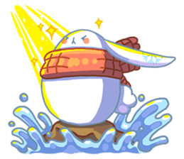 The winter rabbit sticker #1562521