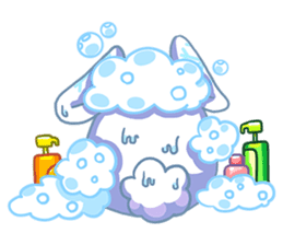 The winter rabbit sticker #1562530