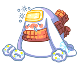 The winter rabbit sticker #1562533