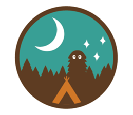 Outdoor activities of YETI sticker #1562746