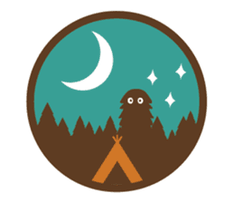 Outdoor activities of YETI sticker #1562746