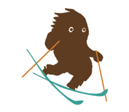 Outdoor activities of YETI sticker #1562755