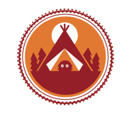 Outdoor activities of YETI sticker #1562761