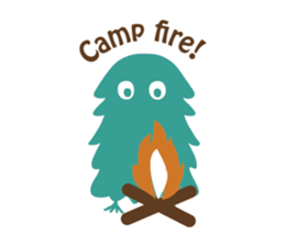 Outdoor activities of YETI sticker #1562767