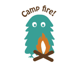 Outdoor activities of YETI sticker #1562767