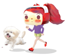 Little Iron X Smile Dog 2 sticker #1563298