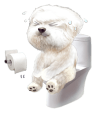 Little Iron X Smile Dog 2 sticker #1563300