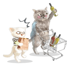 Little Iron X Smile Dog 2 sticker #1563304