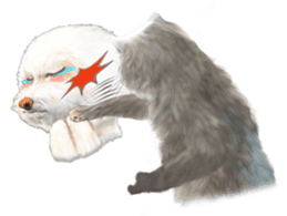 Little Iron X Smile Dog 2 sticker #1563309