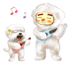 Little Iron X Smile Dog 2 sticker #1563311