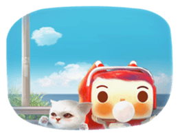 Little Iron X Smile Dog 2 sticker #1563312