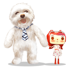 Little Iron X Smile Dog 2 sticker #1563315