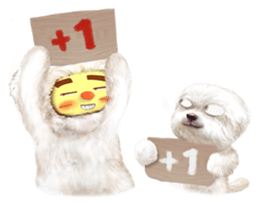 Little Iron X Smile Dog 2 sticker #1563328