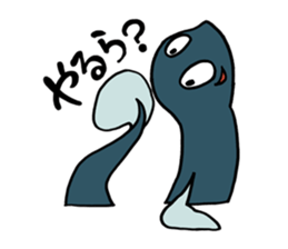 UNADON's DARADARA Sticker sticker #1563919