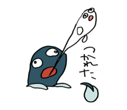 UNADON's DARADARA Sticker sticker #1563931