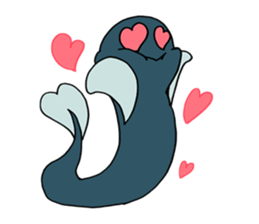 UNADON's DARADARA Sticker sticker #1563932