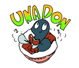 UNADON's DARADARA Sticker sticker #1563935