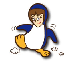 Active woman Yoko sticker #1563973