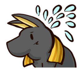 Egyptian god sticker #1564059