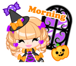 Halloween Girl -English- sticker #1564216