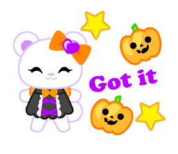 Halloween Girl -English- sticker #1564220