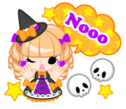 Halloween Girl -English- sticker #1564221