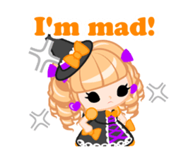 Halloween Girl -English- sticker #1564223
